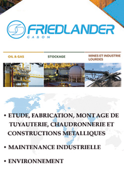 Friedlander Gabon Module R23 tuyauterie, Chaudronnerie